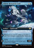 Uthros Research Craft - Edge of Eternities Commander - Extended Art
