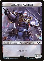 Astartes Warrior - Warhammer 40,000 Commander Tokens - Surge Foil