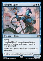 Haughty Djinn - Outlaws of Thunder Junction Commander