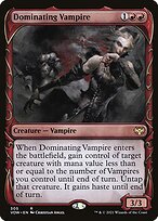 Dominating Vampire - Innistrad: Crimson Vow