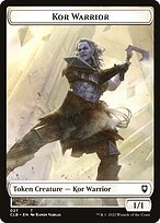 Kor Warrior - Commander Legends: Battle for Baldur's Gate Tokens