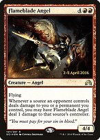 Flameblade Angel - Shadows over Innistrad Promos - Promo Foil