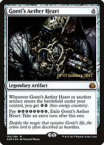 Gonti's Aether Heart - Aether Revolt Promos - Promo Foil