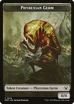 Phyrexian Germ - March of the Machine Commander Tokens