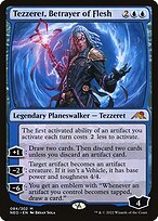 Tezzeret, Betrayer of Flesh - Kamigawa: Neon Dynasty