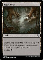 Bojuka Bog - Wilds of Eldraine Commander