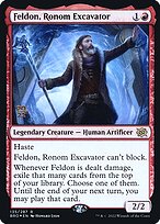 Feldon, Ronom Excavator - The Brothers' War Promos - Promo Foil