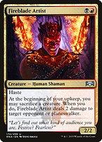 Fireblade Artist - Ravnica Allegiance