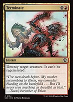 Terminate - Lorwyn Eclipsed Commander