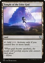 Temple of the False God - Phyrexia: All Will Be One Commander