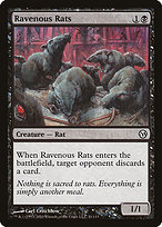 Ravenous Rats - Duels of the Planeswalkers