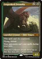 Dragonlord Dromoka - Double Masters 2022 - Etched Foil