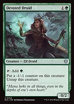 Devoted Druid - Lorwyn Eclipsed Commander