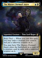 The Master, Formed Anew - Doctor Who - Surge Foil, Extended Art