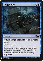 Drag Under - The List