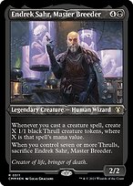Endrek Sahr, Master Breeder - Commander Masters - Etched Foil