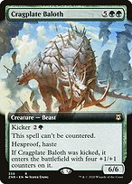Cragplate Baloth - Zendikar Rising - Extended Art