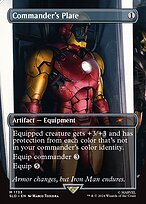 Commander's Plate - Secret Lair Drop - Borderless