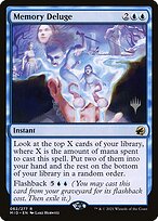 Memory Deluge - Innistrad: Midnight Hunt Promos