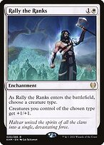 Rally the Ranks - Kaldheim Promos