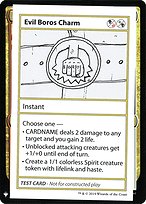 Evil Boros Charm - Mystery Booster Playtest Cards 2019