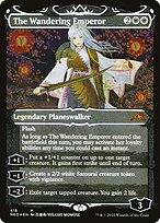 The Wandering Emperor - Kamigawa: Neon Dynasty - Etched Foil