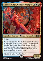 Scarlet Witch, Chaotic Avenger - Marvel Super Heroes Commander