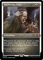 Smothering Tithe - Commander Masters - Etched Foil