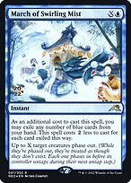 March of Swirling Mist - Kamigawa: Neon Dynasty Promos - Promo Foil