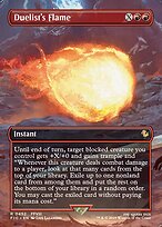 Duelist's Flame - Final Fantasy Commander - Borderless