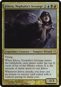 Jeleva, Nephalia's Scourge - Commander 2013 Oversized - Promo Foil