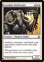 Loxodon Gatekeeper - The List