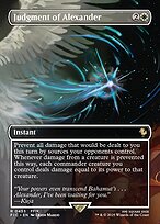 Judgment of Alexander - Final Fantasy Commander - Borderless