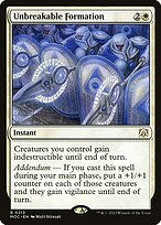 Unbreakable Formation - March of the Machine Commander