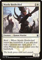 Mardu Hordechief - Khans of Tarkir