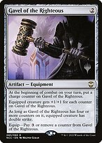 Gavel of the Righteous - New Capenna Commander Promos - Promo Foil