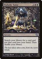 Diabolic Tutor - Ninth Edition - Promo Foil