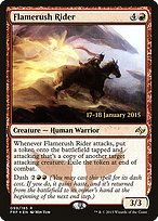 Flamerush Rider - Fate Reforged Promos - Promo Foil