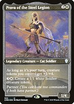 Prava of the Steel Legion - Commander Legends - Etched Foil