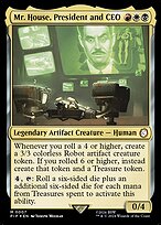 Mr. House, President and CEO - Fallout - Promo Foil