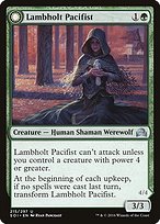 Lambholt Pacifist // Lambholt Butcher - Shadows over Innistrad