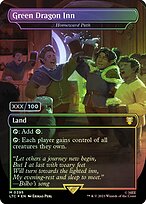 Green Dragon Inn (Homeward Path) - Tales of Middle-earth Commander - Double Rainbow, Borderless