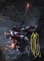 Rowan, Scion of War - Wilds of Eldraine Art Series - Borderless