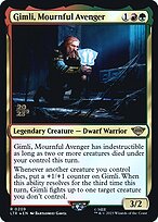 Gimli, Mournful Avenger - Tales of Middle-earth Promos - Promo Foil