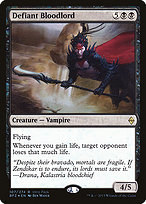 Defiant Bloodlord - Battle for Zendikar Promos - Promo Foil