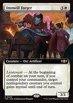 Ironwill Forger - Tarkir: Dragonstorm Commander - Extended Art