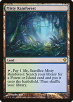 Misty Rainforest - Zendikar