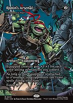 Ronin's Arsenal (Conqueror's Flail) - Teenage Mutant Ninja Turtles Source Material - Borderless
