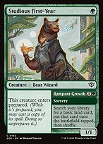 Studious First-Year // Rampant Growth - Secrets of Strixhaven