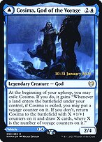 Cosima, God of the Voyage // The Omenkeel - Kaldheim Promos - Promo Foil